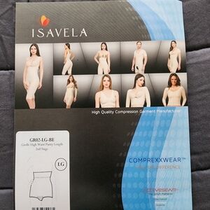 Isavela Beige High-Waist Shapewear Girdle Panty